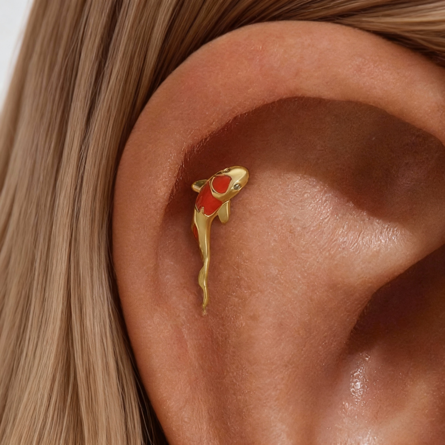 Koi Fish Earring (Pair)