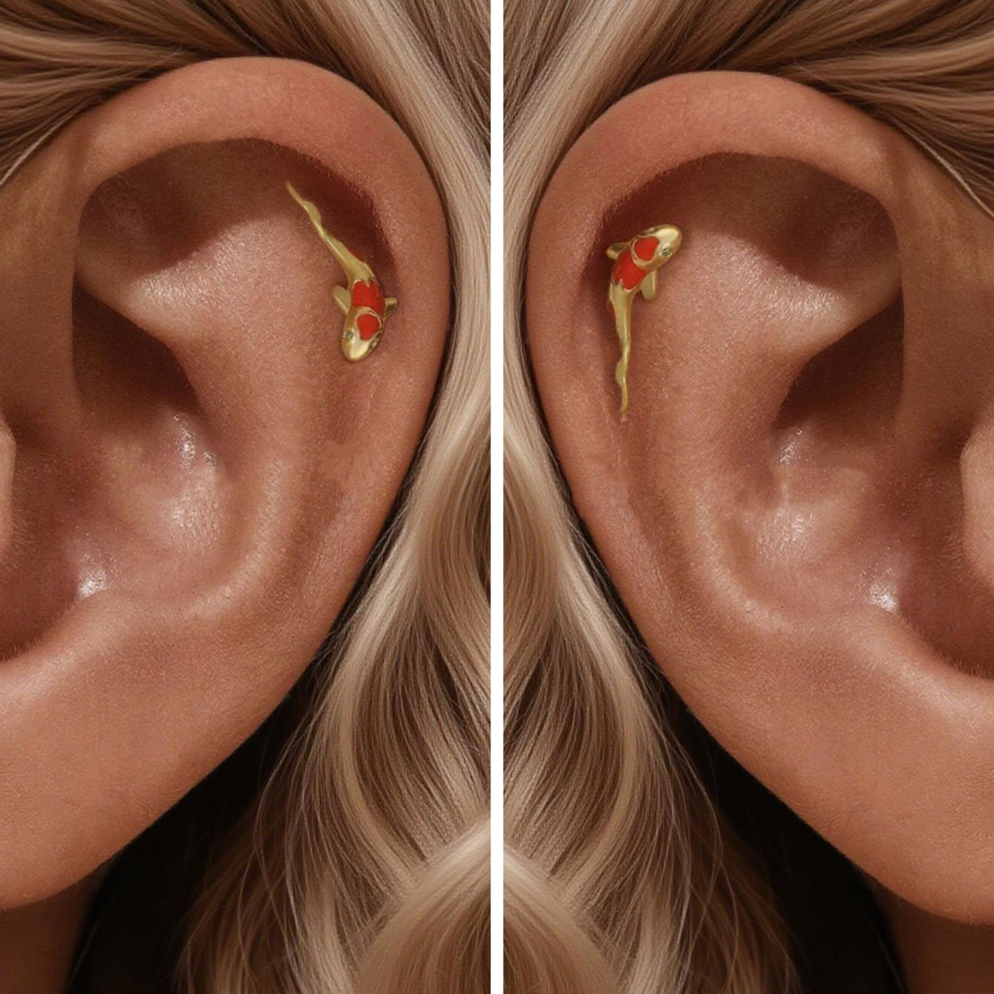 Koi Fish Earring (Pair)
