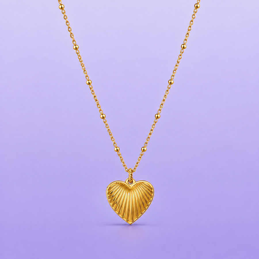 Heart Rays Necklace