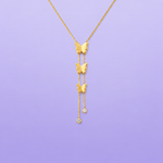 Butterfly Long Chain Necklace