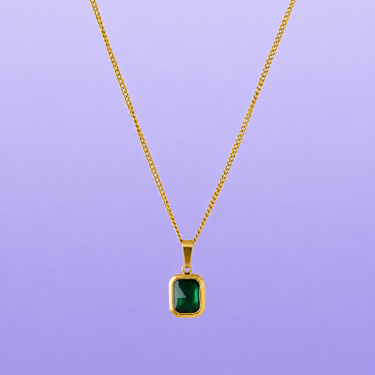 Classic Emerald Necklace