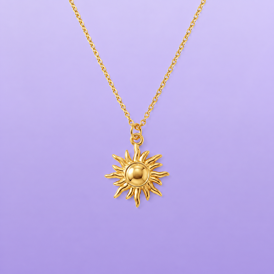 Glowing Sun Necklace