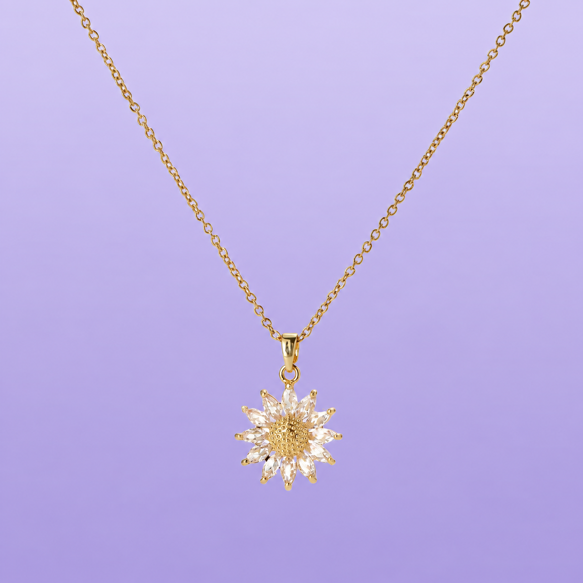 Floral Aura Necklace