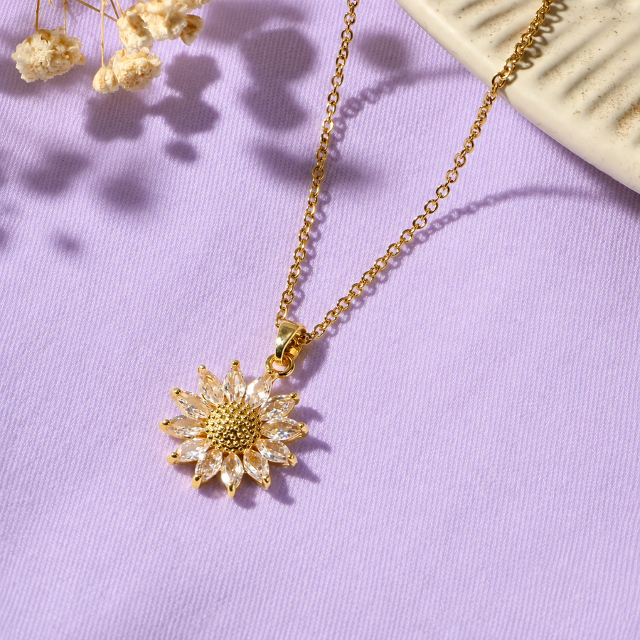 Floral Aura Necklace