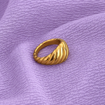 Croissant Dome Ring