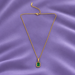 Classic Emerald Necklace