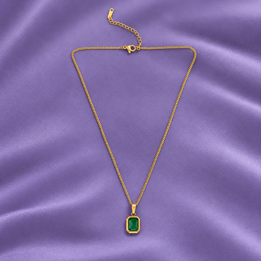 Classic Emerald Necklace