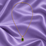 Classic Emerald Necklace