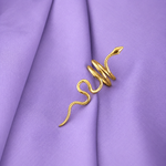 Golden Serpent Ring