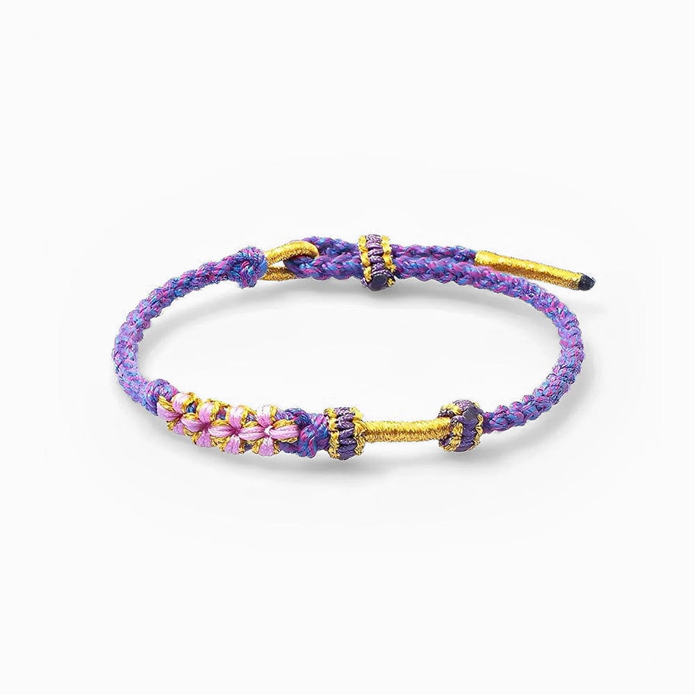 Daughter | A Link That Can Never Be Undone | Peach Blossom Knot Bracelet