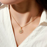 Floral Aura Necklace