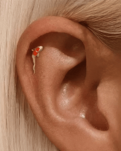 Koi Fish Earring (Pair)